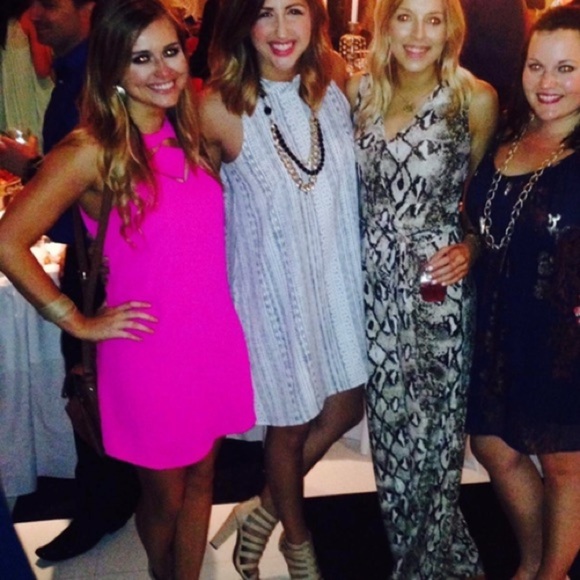 Gianni Bini Hot pink mini dress with cut outs - Picture 3 of 3